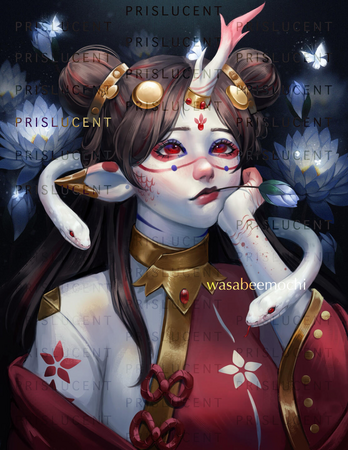 artist: wasabeemochi | she turned out more beautiful than i expected, i literally LOVE her